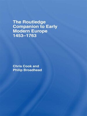 cover image of The Routledge Companion to Early Modern Europe, 1453-1763